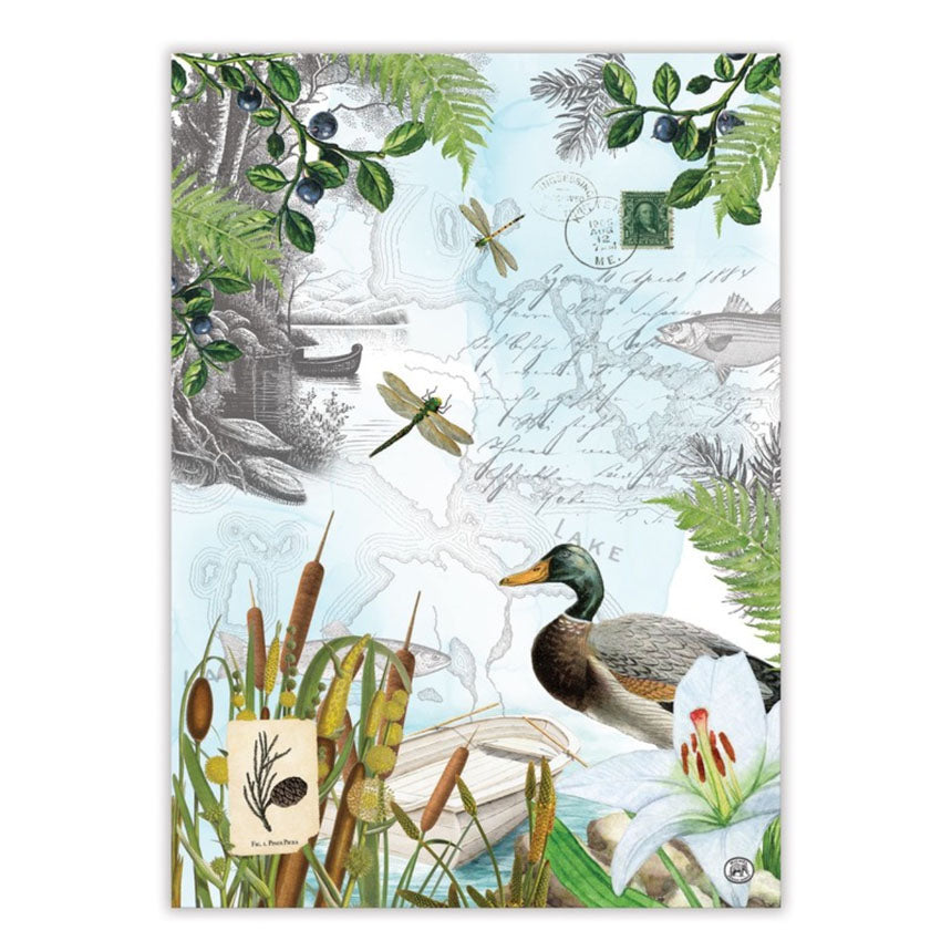 Michel Design Works - By the Lake Kitchen Towel