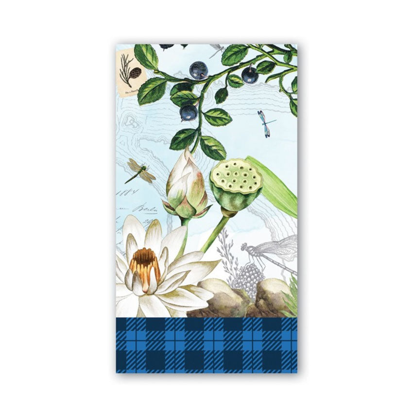 Michel Design Works - By the Lake Hostess Napkin