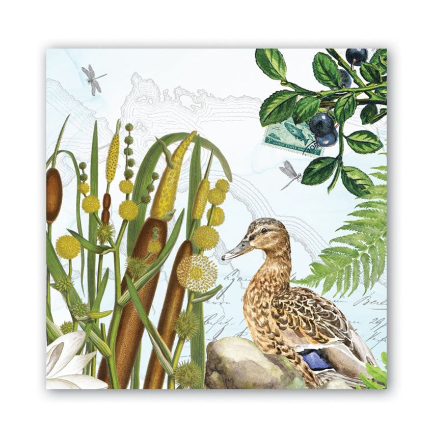 Michel Design Works - By the Lake Luncheon Napkin