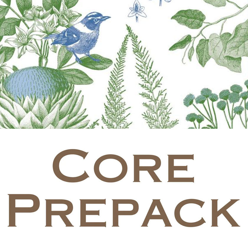 Michel Design Works - Cotton &amp; Linen Core Prepack with Jar Candle w/Lid