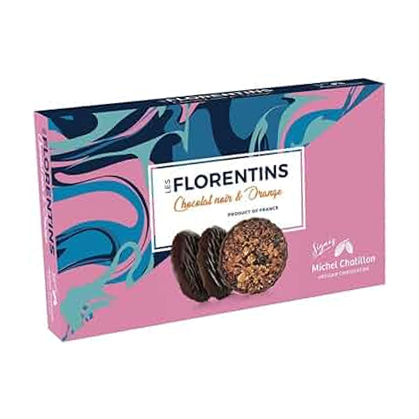 Michel Chatillon - Les Florentins - Dark Chocolate And Orange - 100g