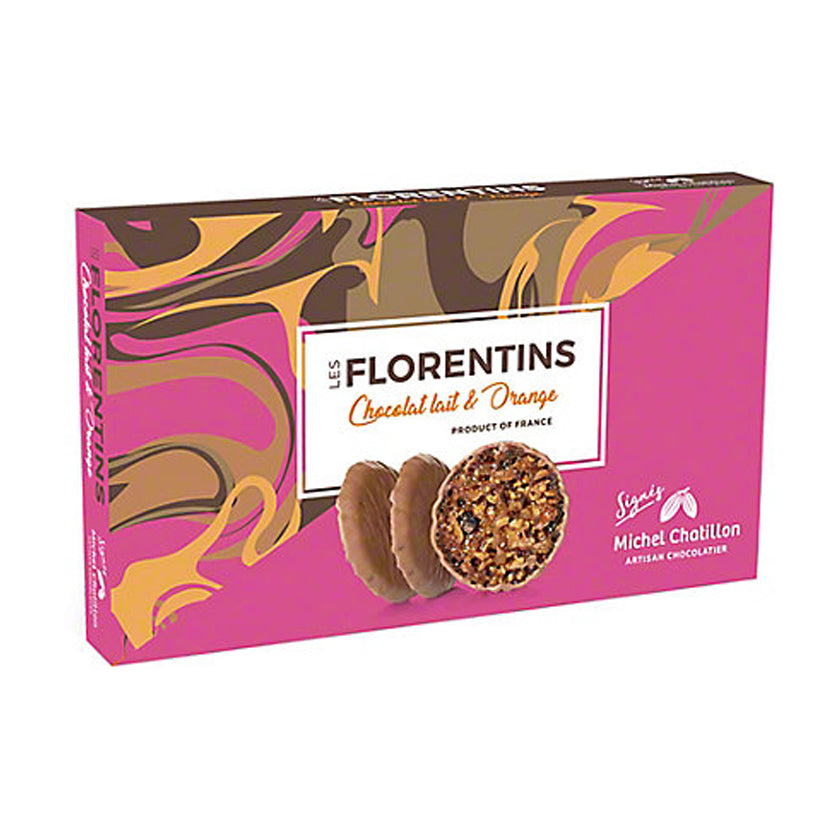 Michel Chatillon - Les Florentins - Milk Chocolate And Orange - 100g