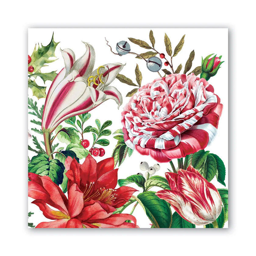 Michel Design Works - Christmas Bouquet Cocktail Napkin