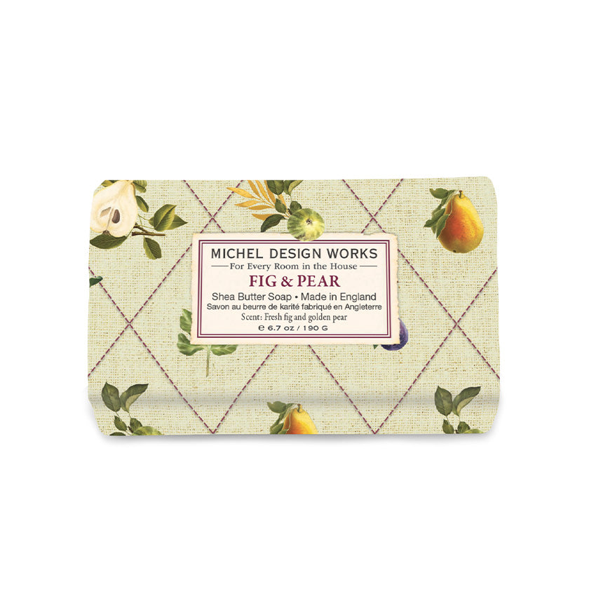 Michel Design Works - Fig & Pear Medium Bath Soap Bar