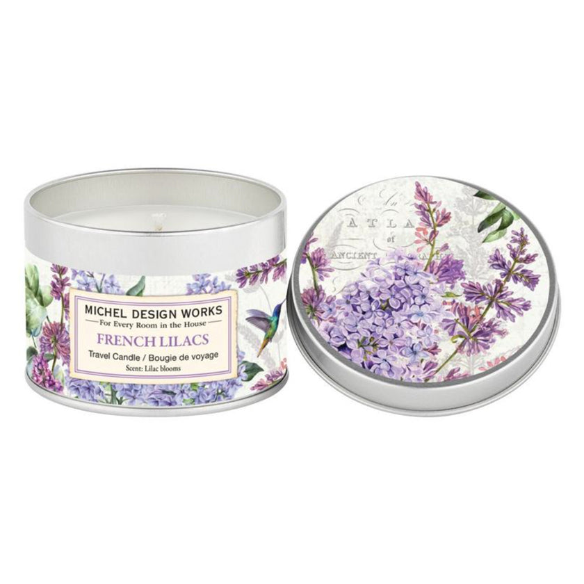 Michel Design Works - French Lilacs Travel Candle