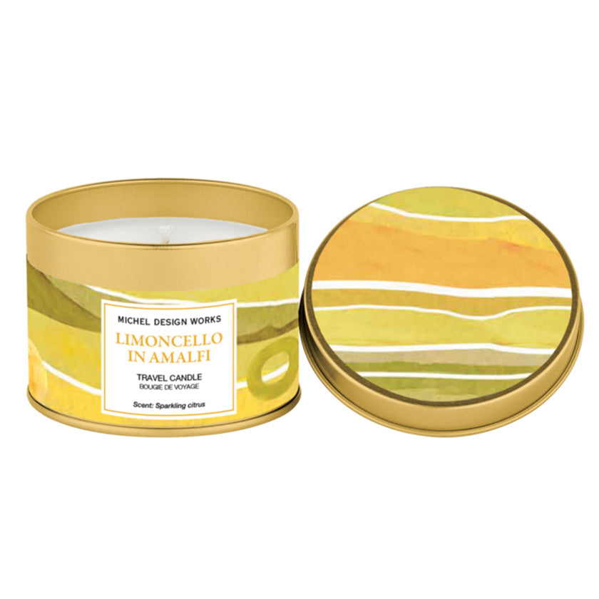Michel Design Works - Limoncello in Amalfi Travel Candle