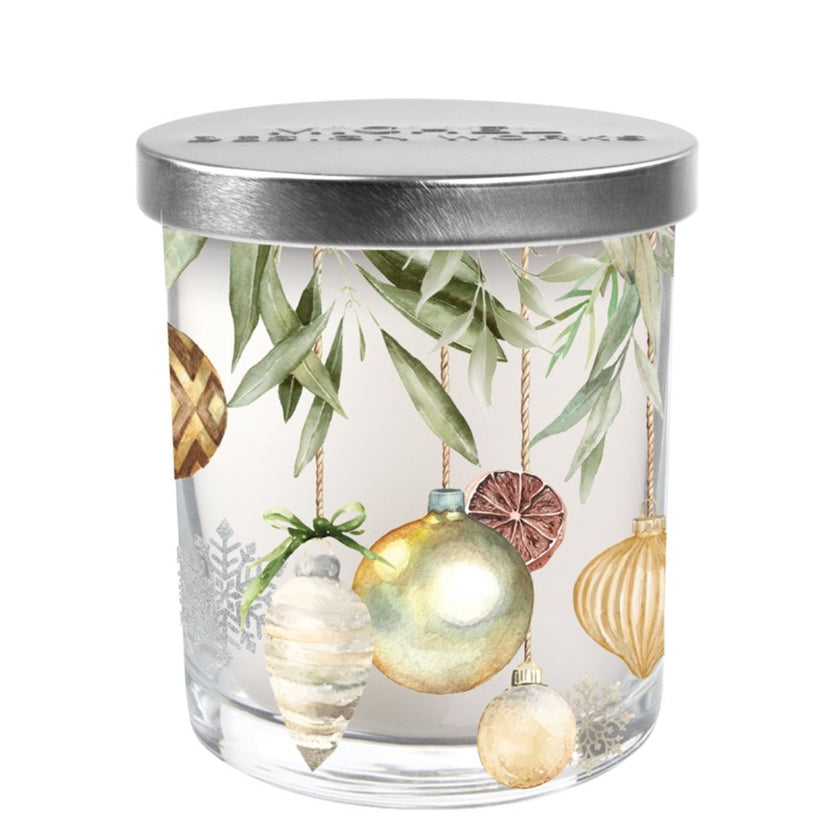 Michel Design Works - Peace on Earth Candle Jar with Lid