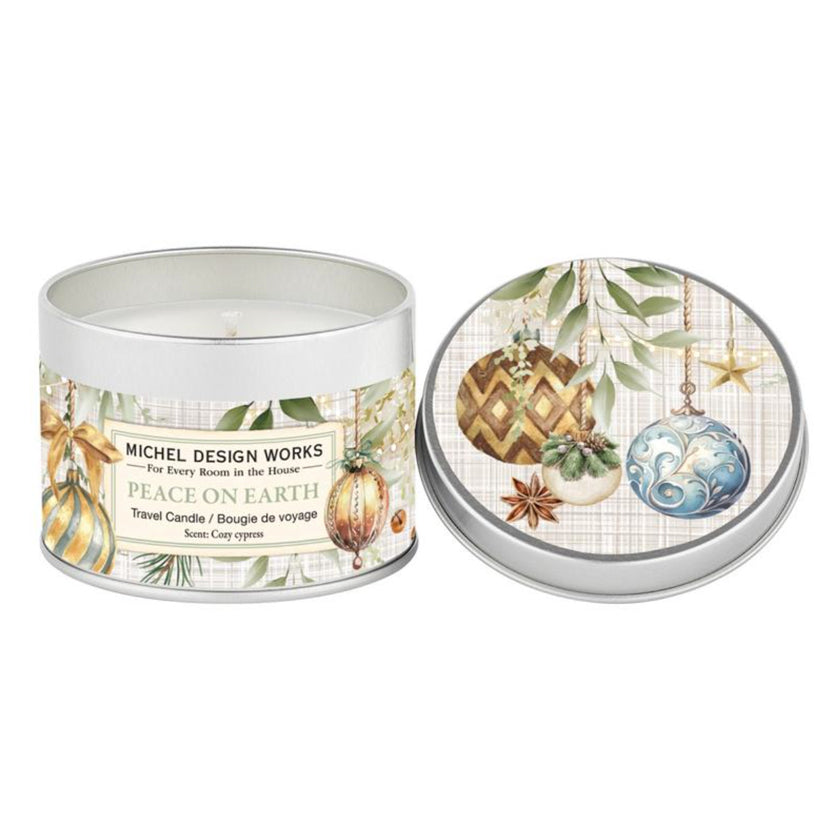 Michel Design Works - Peace on Earth Travel Candle