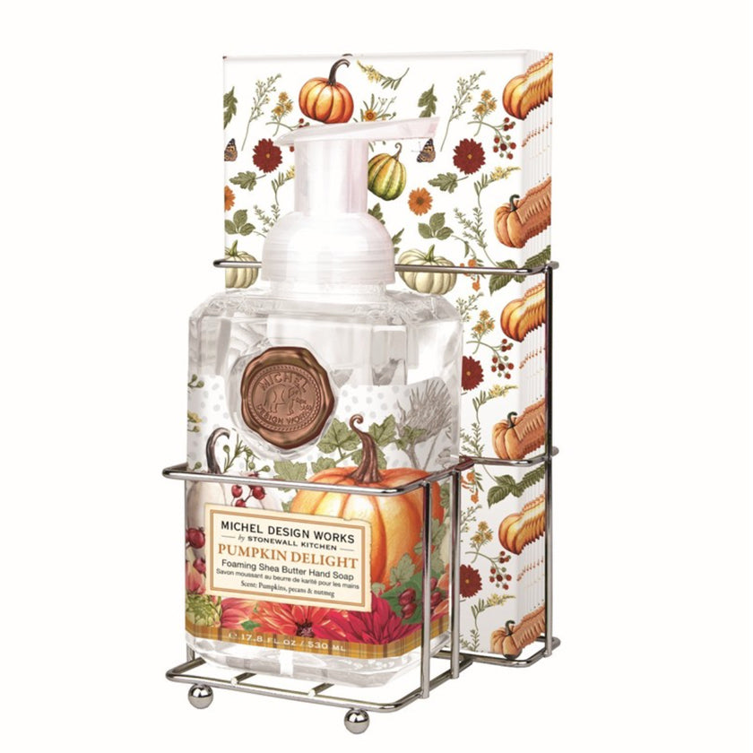 Michel Design Works - Pumpkin Delight Foaming Hand Soap & Hostess Napkin Set