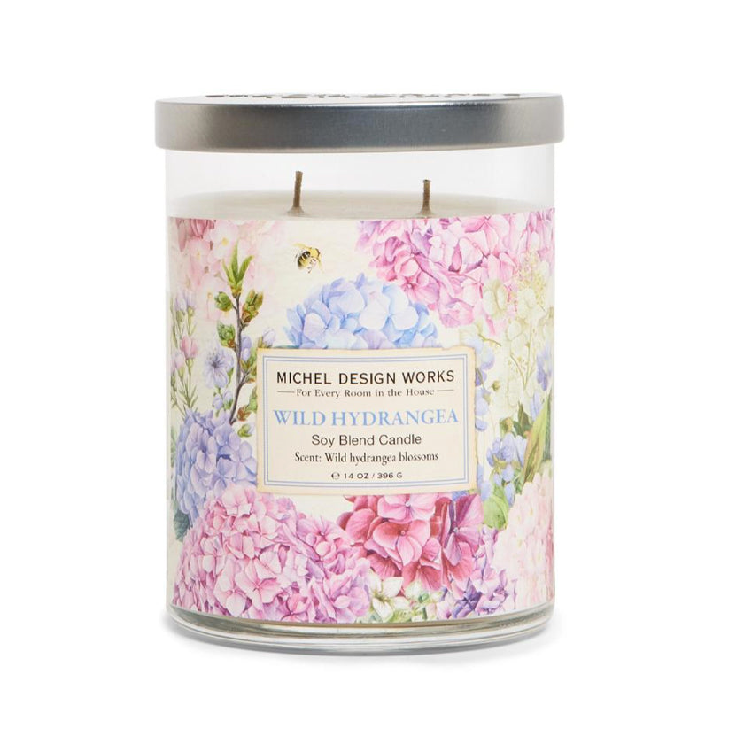 Michel Design Works - Wild Hydrangea Medium Tumbler Candle