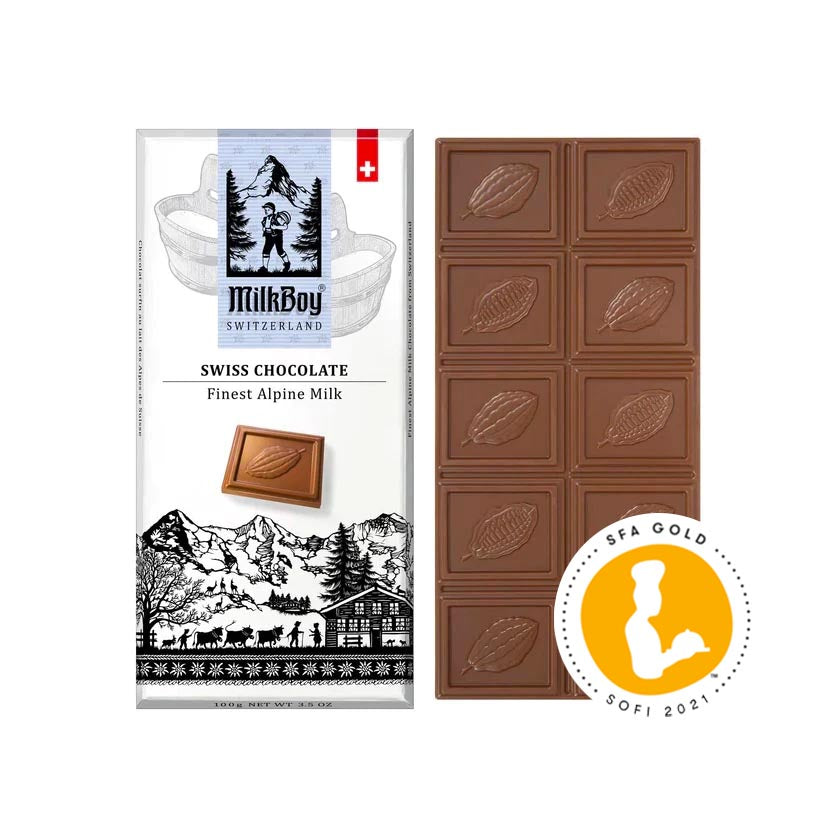 MilkBoy Swiss Chocolates - Finest Alpine Milk