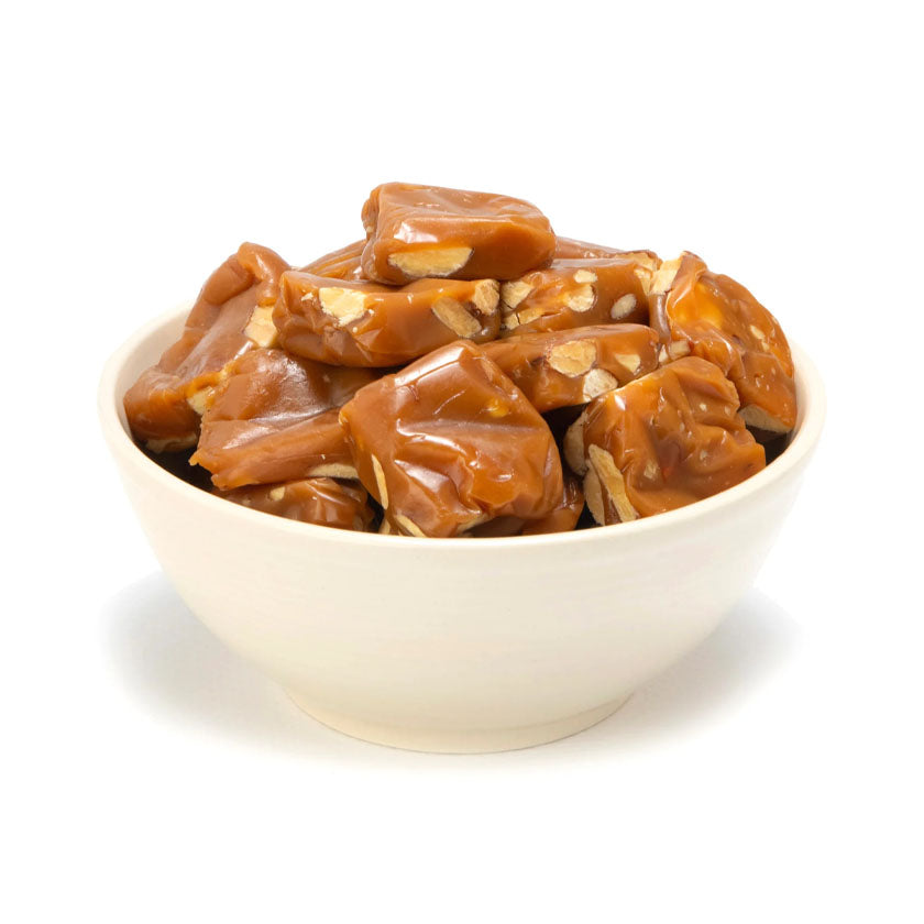 Nunes Farms - Caramel Almond Chews 10lb (Bulk)
