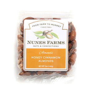 Nunes Farms - Honey Cinnamon Almonds in 5oz Bag