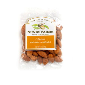 Nunes Farms - Natural Almonds 1.5oz Bags