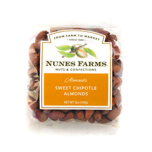 Nunes Farms - Sweet Chipotle Almonds in 5oz Bag