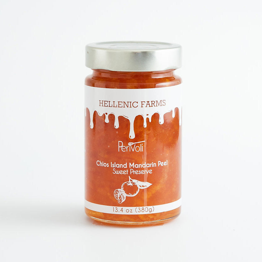Perivoli for Hellenic Farms - Chios Island Mandarin Sweet Preserve 380g