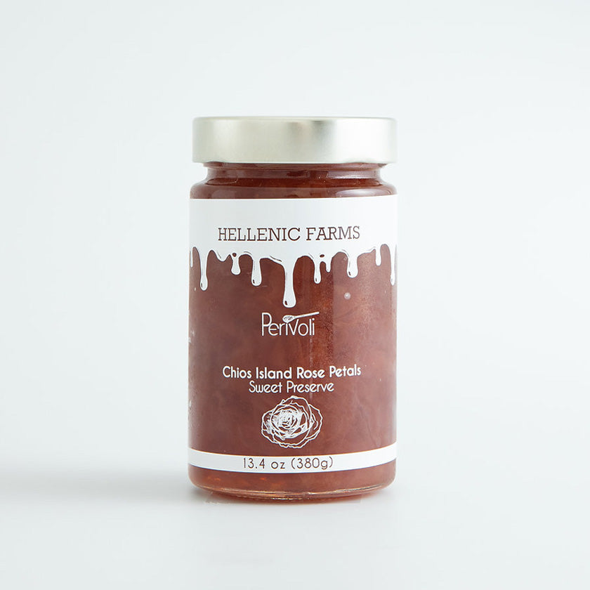 Perivoli for Hellenic Farms - Chios Island Rose Petal Sweet Preserve 380g