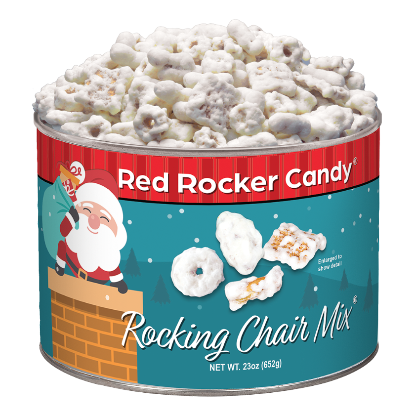Red Rocker Candy - Signature Sweet Snack Mixes - Holiday Rocking Chair Mix 23oz