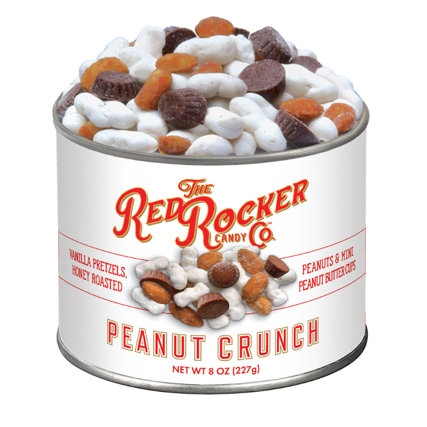 Red Rocker Candy - Signature Sweet Snack Mixes - Peanut Crunch 8oz
