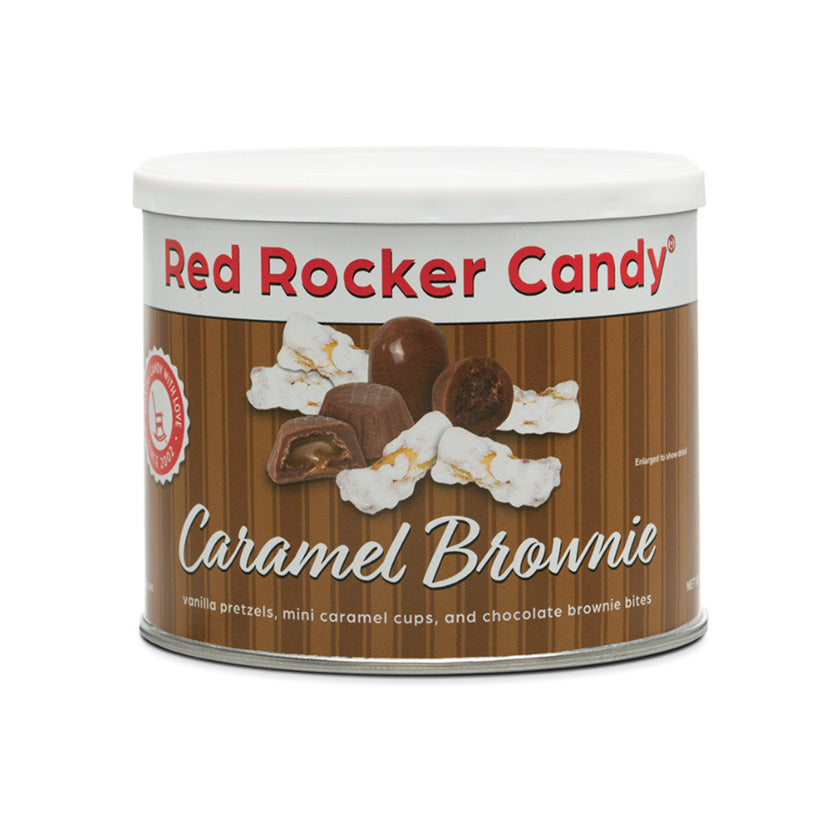 Red Rocker Candy - Signature Sweet Snack Mixes - Caramel Brownie