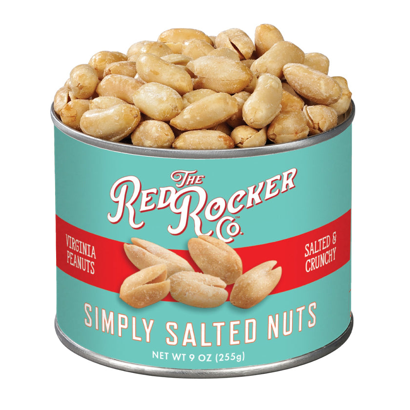 Red Rocker Candy - Savory Collection - Simply Salted Nuts 9oz (NEW)