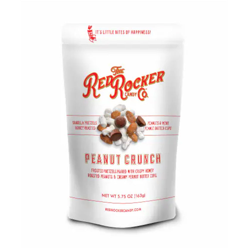Red Rocker Candy - Stand Up Bags - Peanut Crunch (NEW)