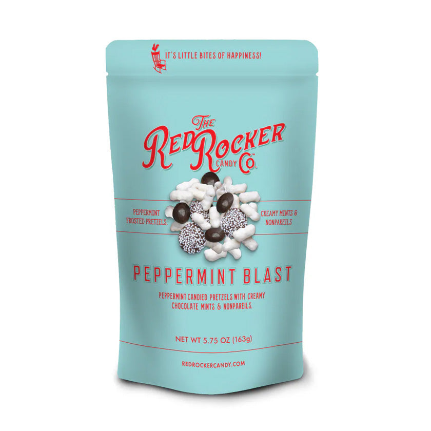Red Rocker Candy - Stand Up Bags - Peppermint Blast (NEW)