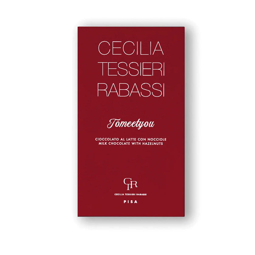 Ritrovo Selections - Cecilia Tessieri Rabassi TOMEETYOU Milk Chocolate with Italian Hazelnuts