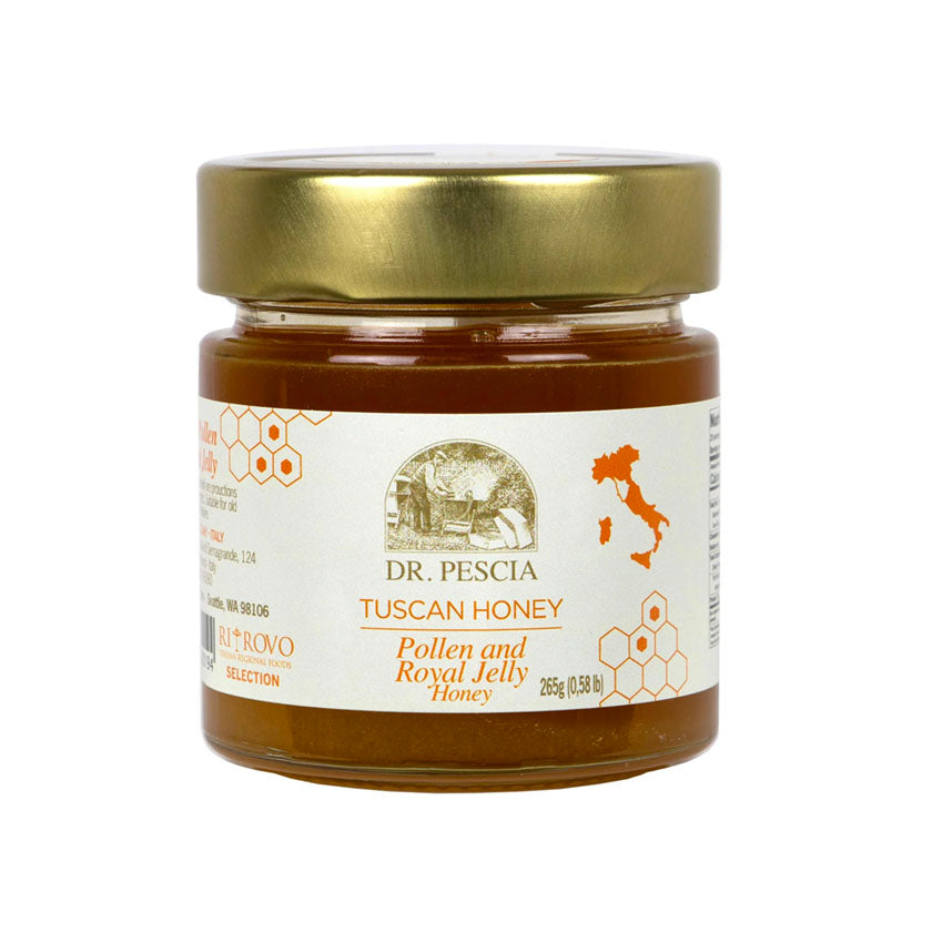 Ritrovo Selections - Dr. Pescia Wildflower Honey with Pollen &amp; Royal Jelly