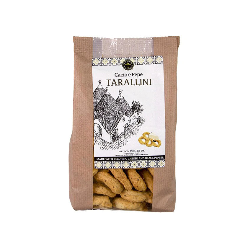 Ritrovo Selections - Farinella Cacio e Pepe Taralli with Pecorino & Black Pepper