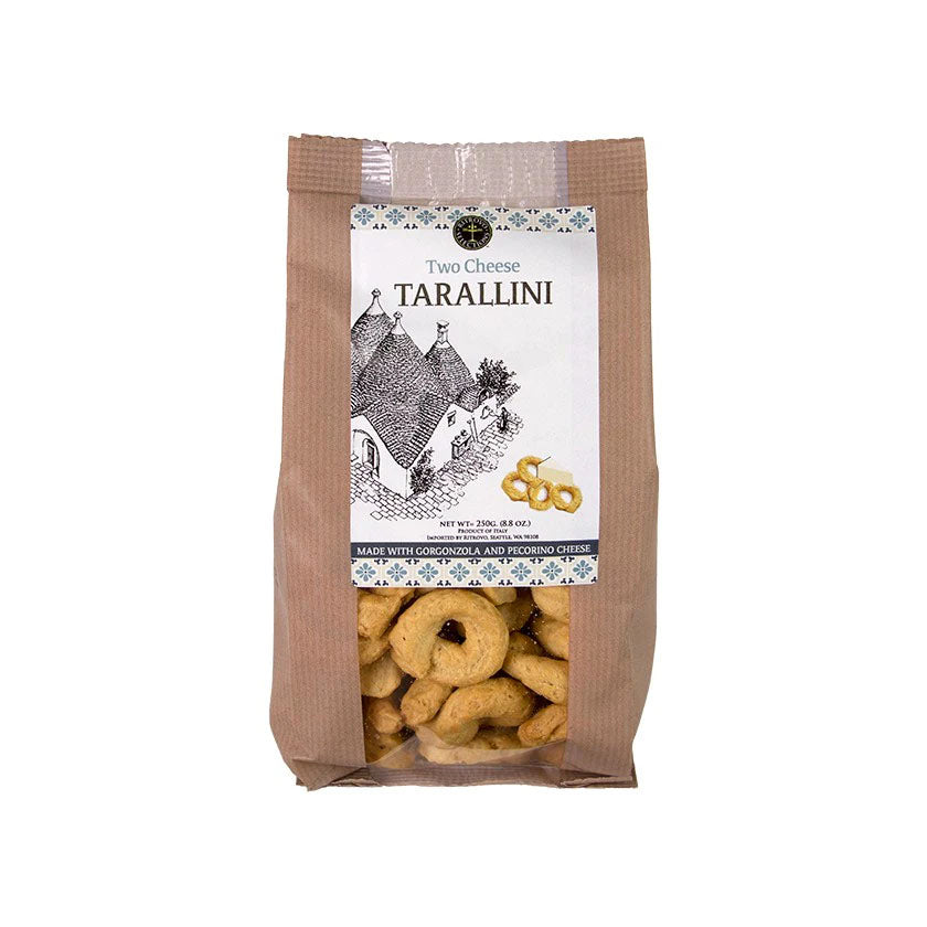 Ritrovo Selections - Farinella Two Cheese Taralli with Gorgonzola and Pecorino