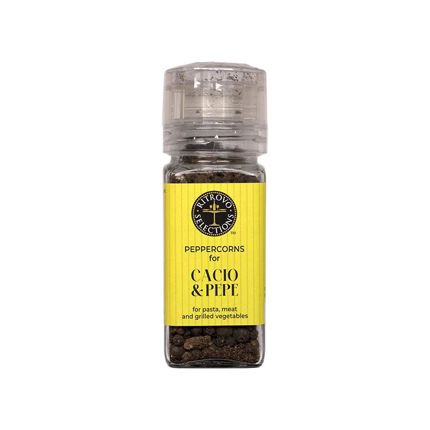 Ritrovo Selections - Fior di Maiella Peppercorn Trio for Cacio &amp; Pepe, in grinder