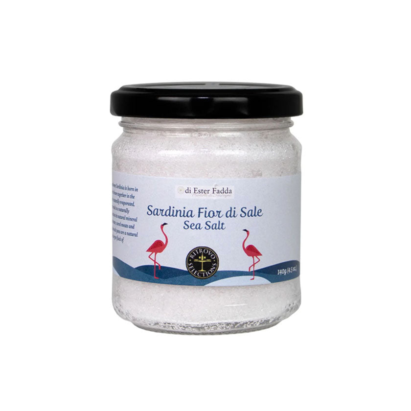 Ritrovo Selections - Sardinia Fior di Sale Sea Salt in Jar