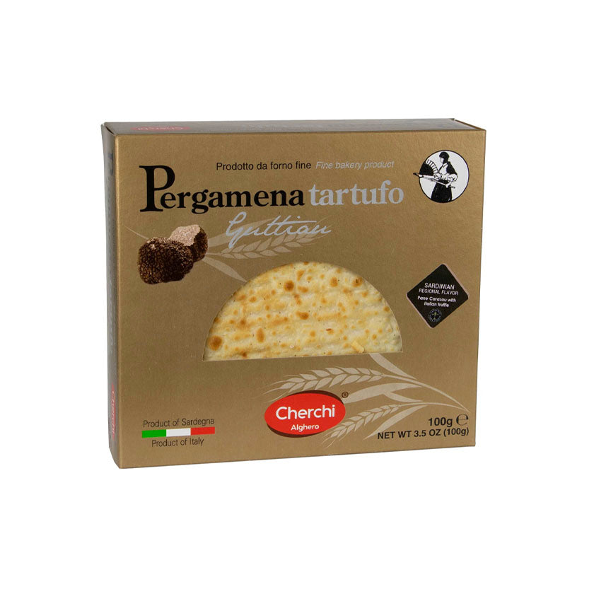 Cherchi - Sardinian Pane Carasau Flatbread with Truffle, 3.5 oz.