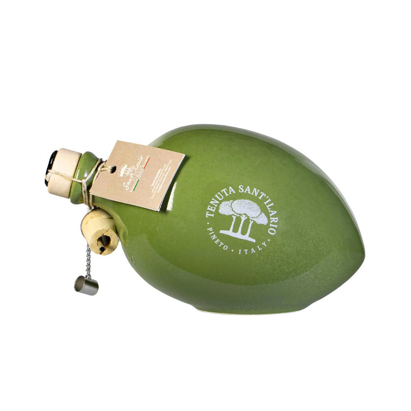 Ritrovo Selections - Tenuta Sant'Ilario La Zocc, Green Decorative Bottle, EVOO 400m