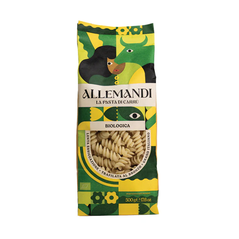 Ritrovo Selections - Allemandi Pasta - ORGANIC Fusilli Pasta, 500g