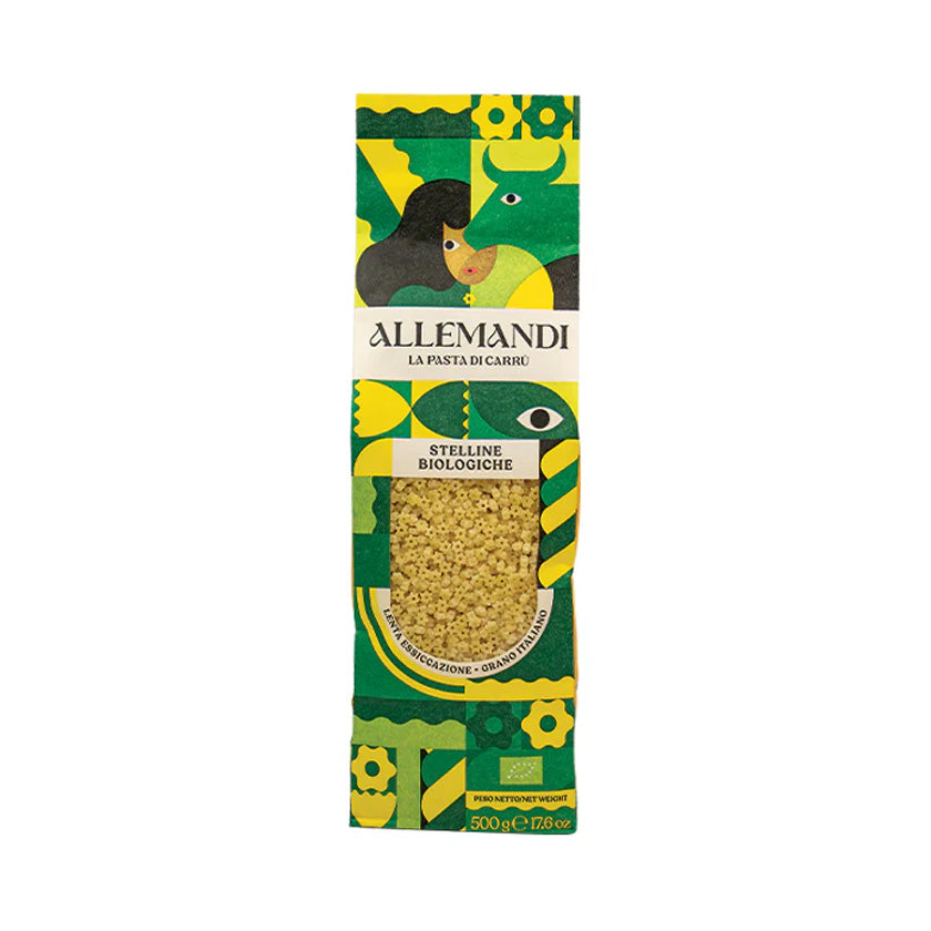 Ritrovo Selections - Allemandi Pasta - ORGANIC Steline Pasta, 500g