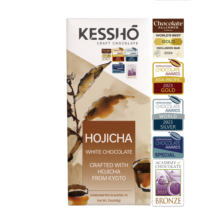 Ritrovo Selections - KESSHO Hojicha White Chocolate