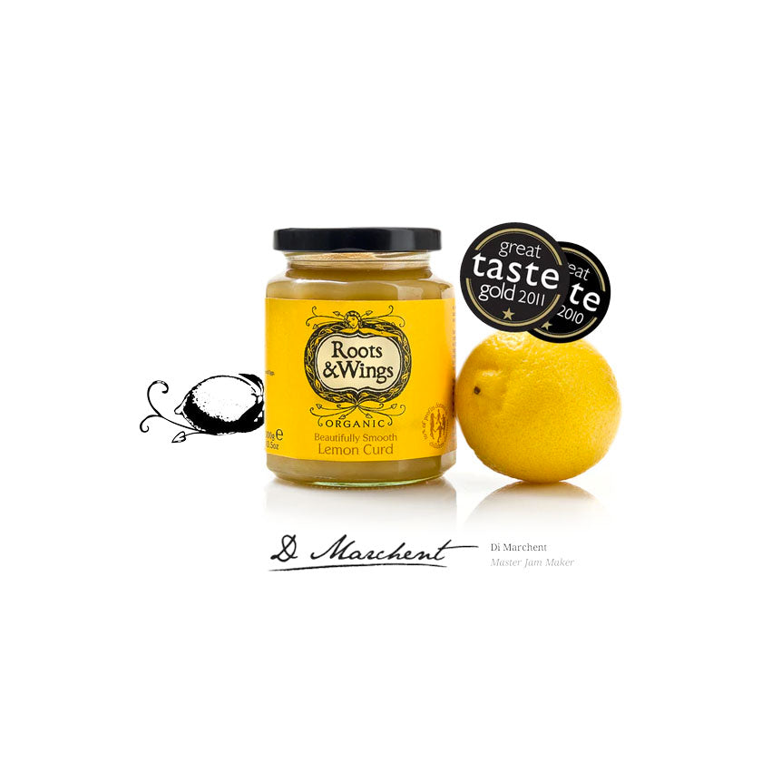 Roots & Wings Organic - Beautifully Smooth Lemon Curd