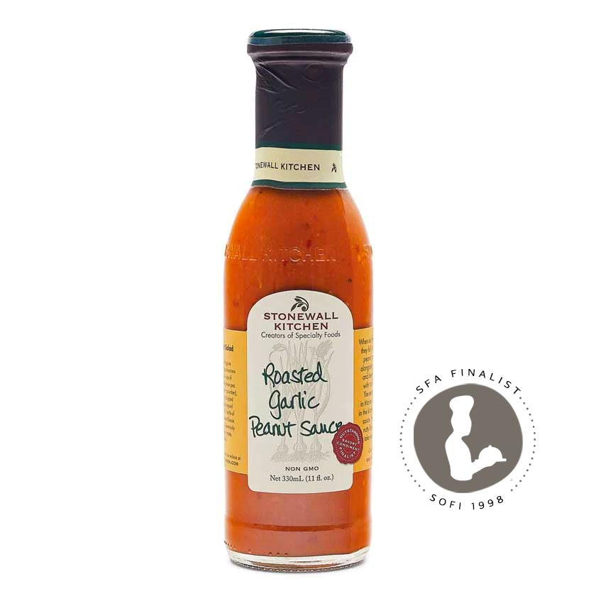 Stonewall Kitchen - Roasted Garlic Peanut Sauce 11oz