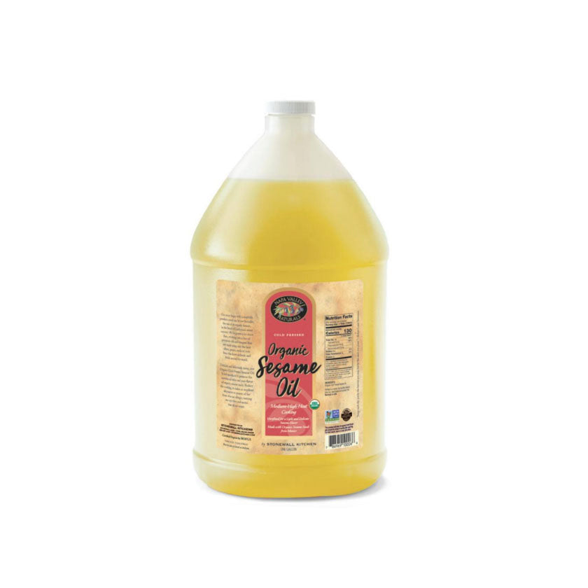 Napa Valley Naturals - Organic Cold Pressed Sesame Oil (1 gal)