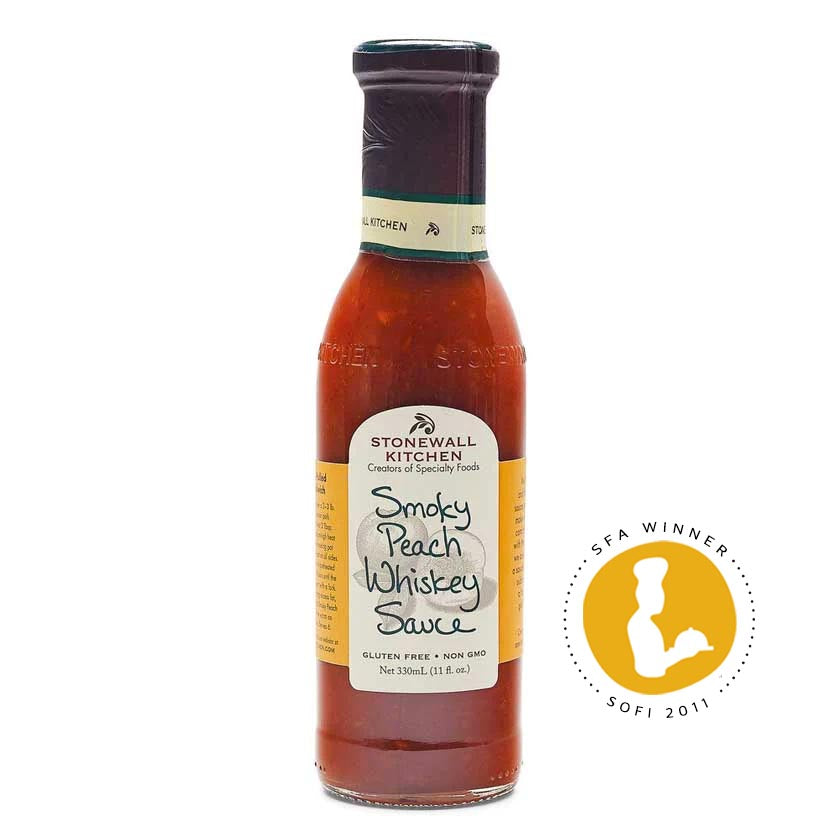 Stonewall Kitchen - Smoky Peach Whiskey Sauce 11oz