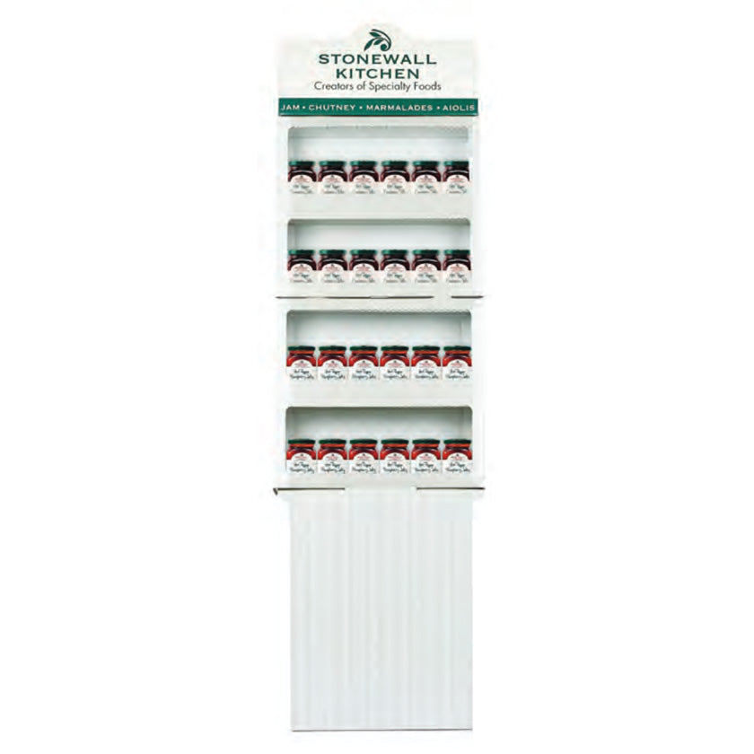 Stonewall Kitchen - Hot Pepper Cranberry &amp; Hot Pepper Raspberry Jelly Shipper (48 units)