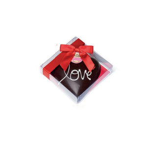 Sweet Jubilee - Valentine Peanut Butter Filled "Love" Heart, Dark Chocolate