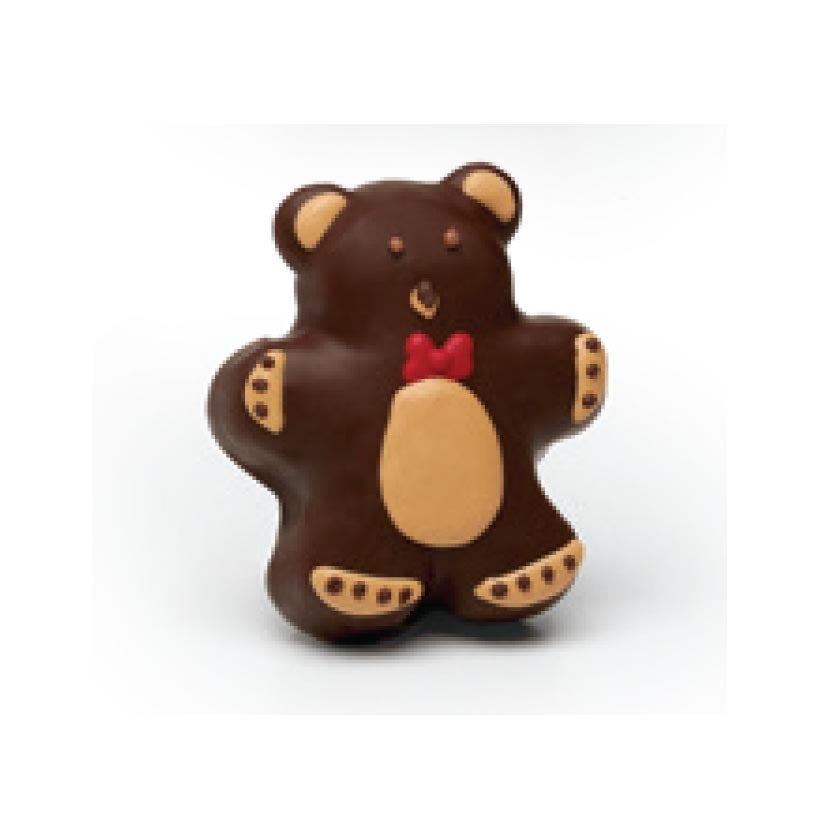 Sweet Shop USA - Dark Chocolate Brownie Bear Truffle 3.8oz (Bulk)