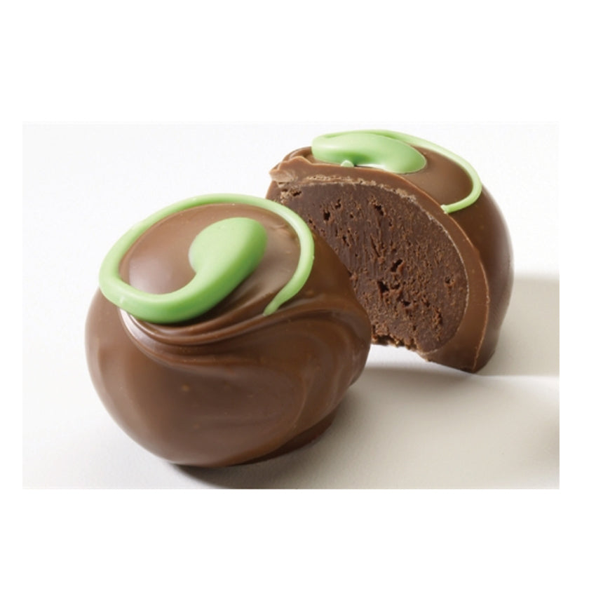 Sweet Shop USA - Truffles - Milk Chocolate Swiss Mint 1.5oz (Bulk)