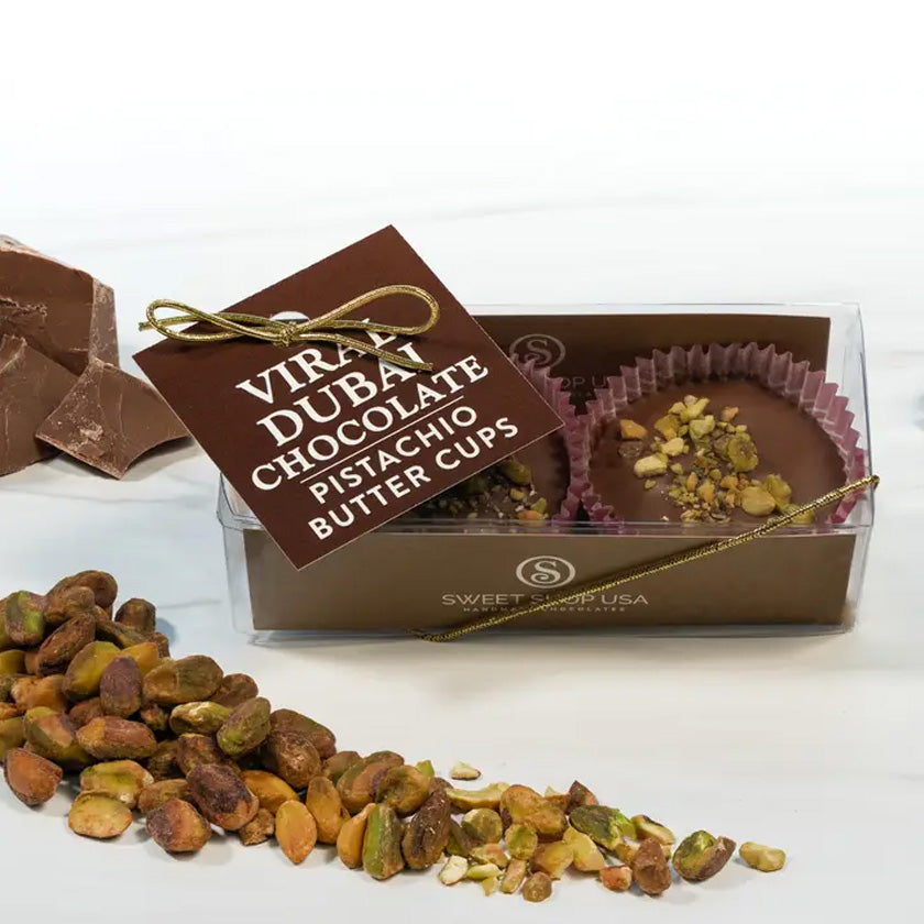 Sweet Shop USA - 2pc Pistachio Butter Cups - 3oz