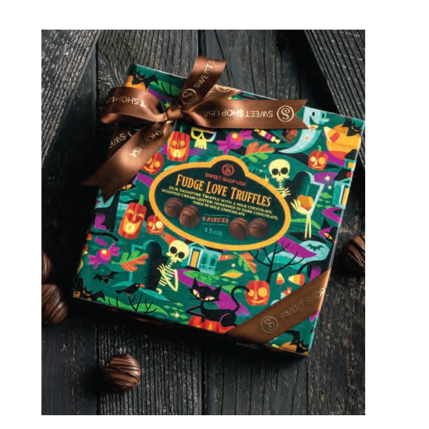 Sweet Shop USA - Halloween - Fudge Love® Truffles 9pc Box