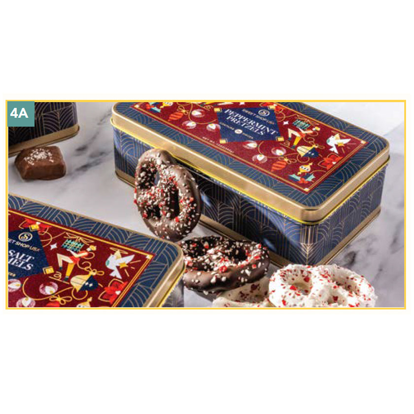 Sweet Shop USA - Holiday - 8pc Peppermint Pretzels  - 6.4oz