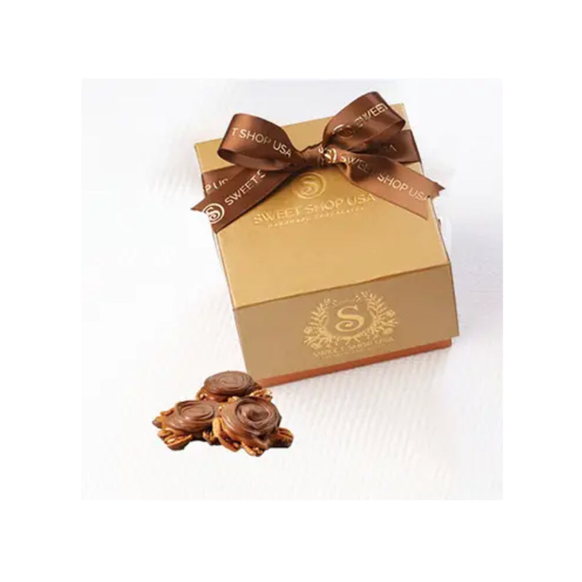 Sweet Shop USA - Signature Chocolate Collection - 3.5oz 10pc Milk Pecan Brag Jr's